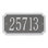 1-Line Wall Address Plaque