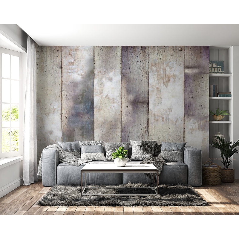 Papier peint adhésif Fairleigh, L 154 po x L 110 po