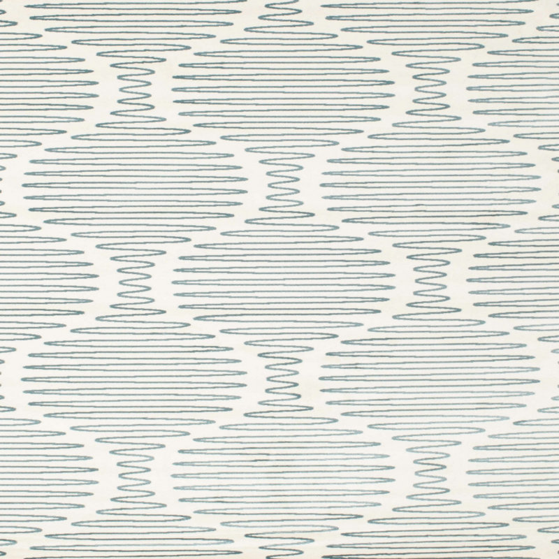 Tapis contemporain vert clair, Rectangle 5 pi x 7 pi