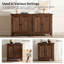 Armoire en bois massif Fausta Transitional-1578651583