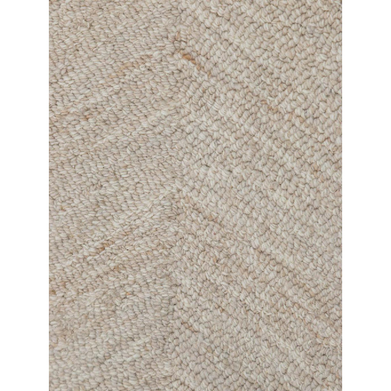 Marut Hand Tufted Chevron Area Rug, Rectangle 5' x 8'