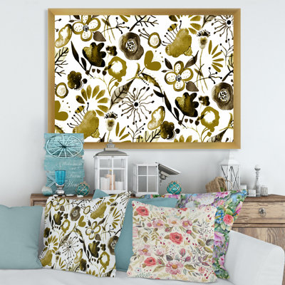 «Vibrant Abundance of Wildflowers II», peinture sur toile