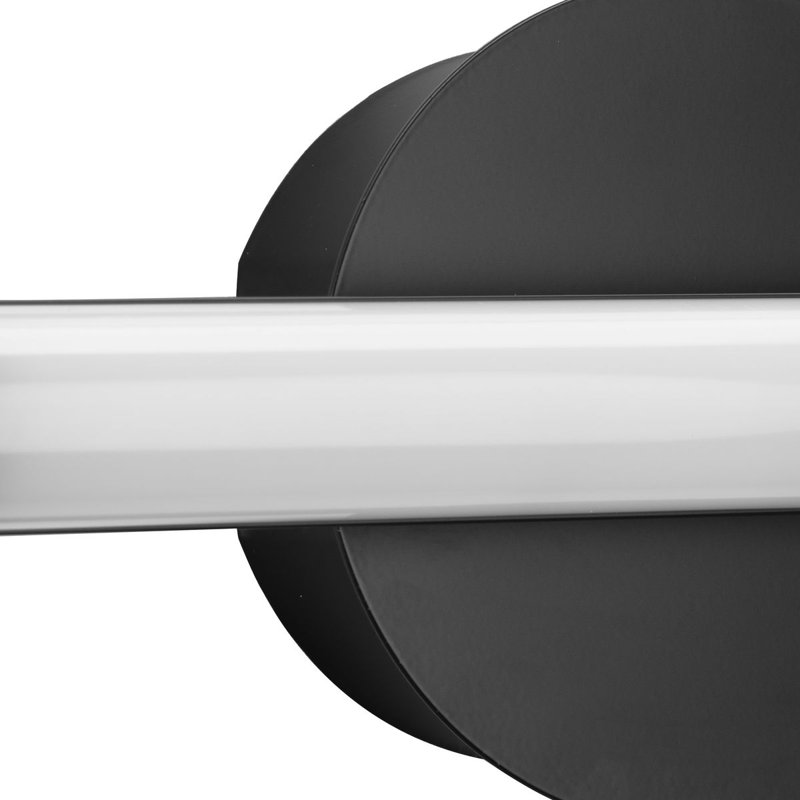 Éclairage de salle de bain 1 lumière DEL à intensité variable Bloem, Noir mat