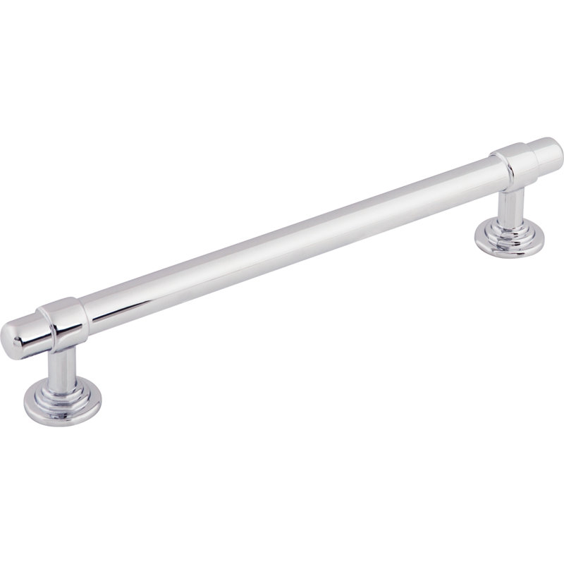 Ellis Bar Pull, Polished Chrome, 6 5/16" Center to Center