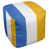 Blue/White/Gold