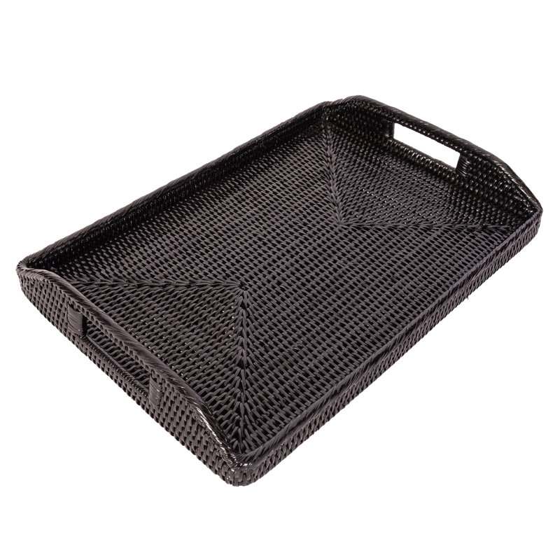 Repose-pieds rectangulaire Ilonka Grayton, Blanc délavé, H 1 po x l 14 po x P 10 po, Pas de paquet