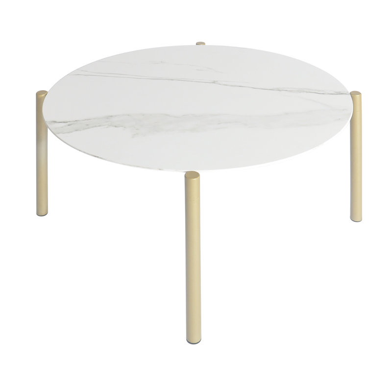 Helene Four Leg Coffee Table, White