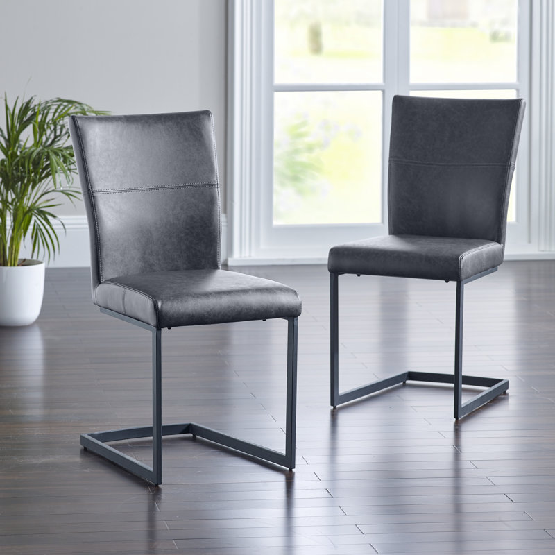 Evelyn 46cm H Upholstered Dining Chair, Antique Grey