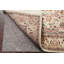 Tapis en soie à motif de teinture végétale Tabriz noué à la main 4 x 6
