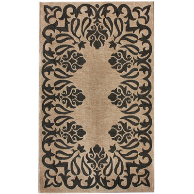 Tapis beige Marrakec Steccia