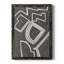 Abstract Maze III - Peinture sur toile encadrée-677655828-677656045