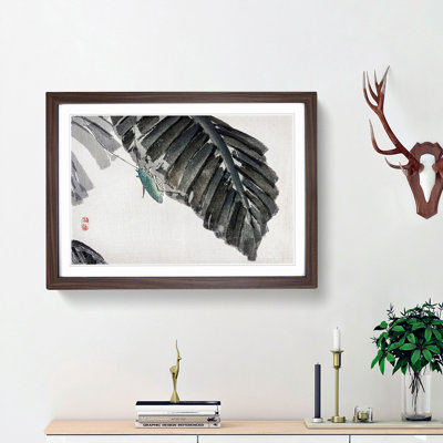 Grasshopper by Kono Bairei - Picture Frame Painting Print