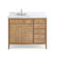 Meuble-lavabo de 42 po de style moderne au fini bois
