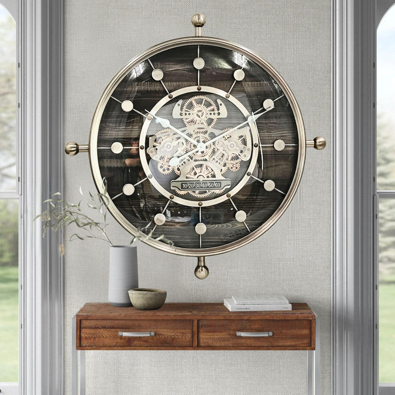 Metal Wall Clock