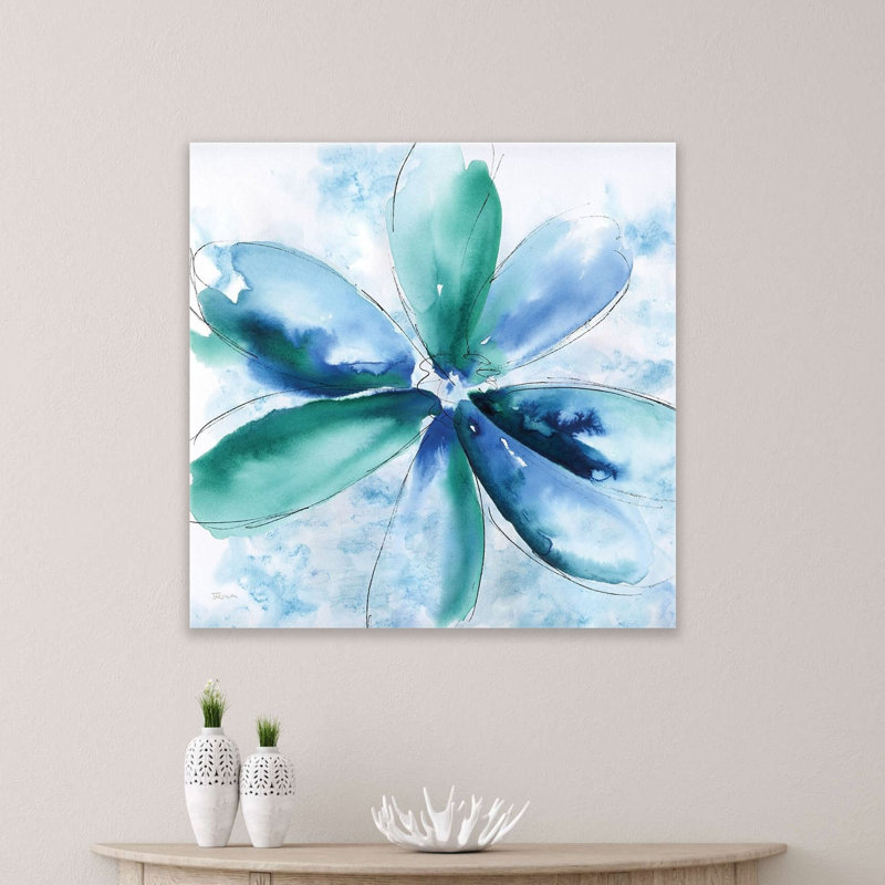 «Big Hearted Flowers III» par Rodgers Lindsay, reproduction sur toile