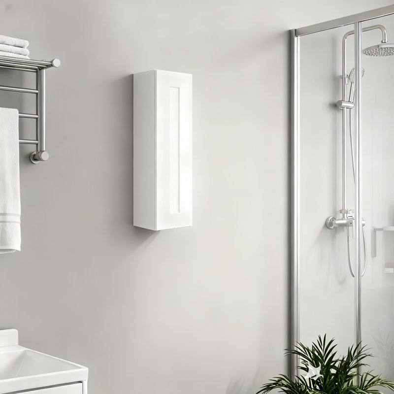 Maximisez le petit espace - Cabinet en bois massif de 9 po. Comprend une porte à fermeture en douceur, 2 tablettes réglables. Idéal pour la cuisine