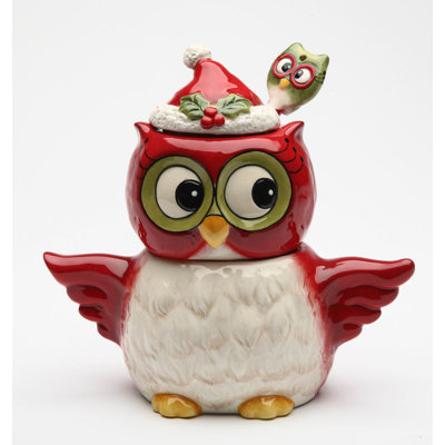 Ensemble sucrier et crémier Dobson Christmas Owl