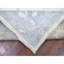 Tapis oriental en laine douce ivoire noué à la main 8 pi 1 po x 9 pi 8 po A50BB19B64C14D9D90C1ED7C66EFAB31