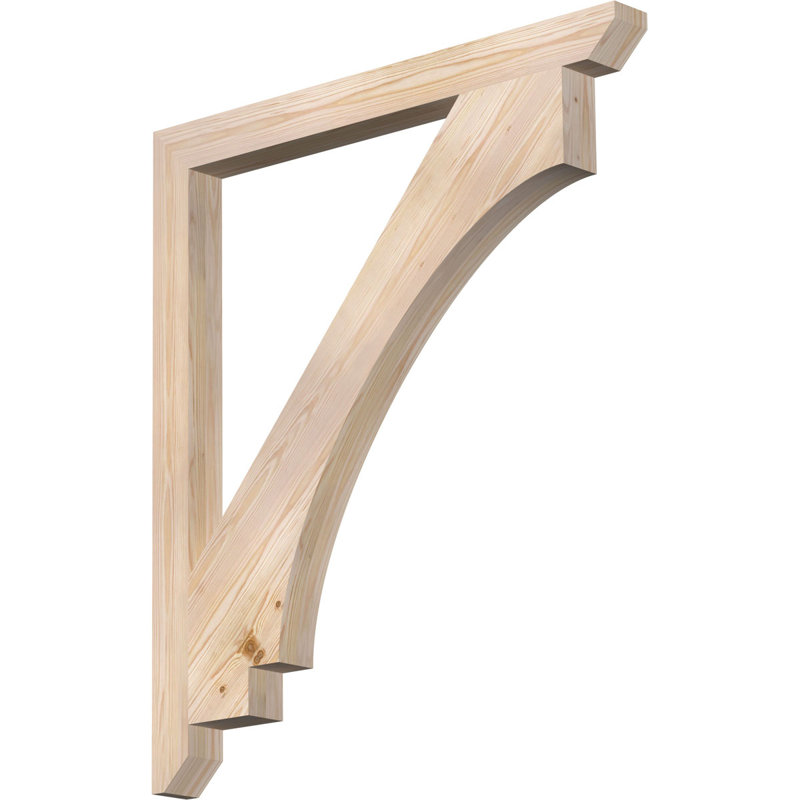 Support lisse à lattes 3 1/2 po x P 42 po x H 48 po, sapin Douglas, Douglas (lisse), H 48 po x l 3,5 po x P 42 po