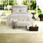 Ensembles de literie luxueux en fourrure longue, polyester doux, style moderne pour la maison