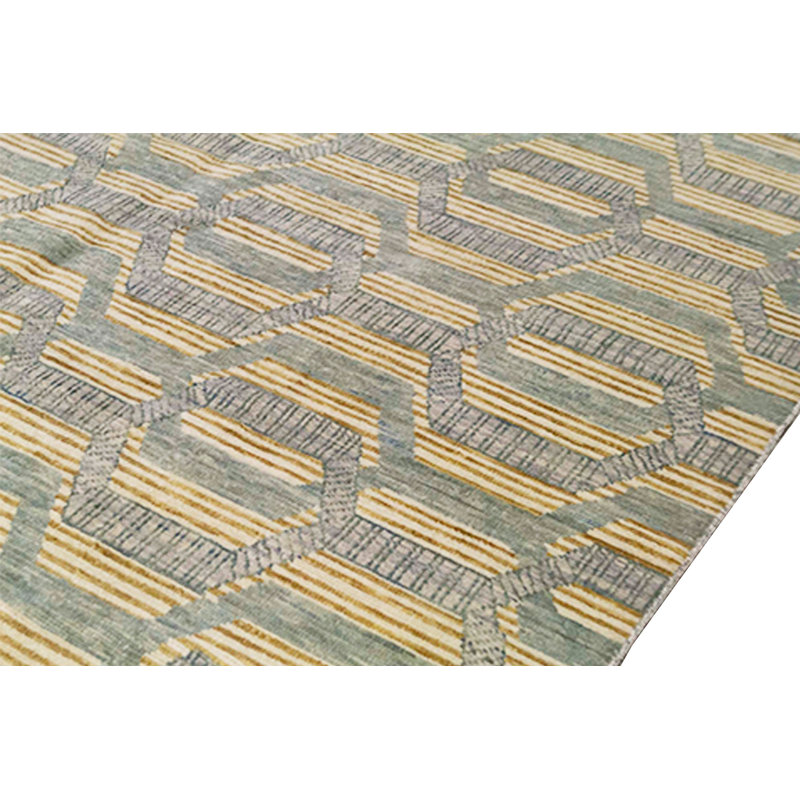 South Sea Wool Geometric Area Rug