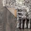 Tapis gris / crème Cantera-674972762