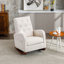 Chaise berçante à haut dossier avec siège rembourré et confortable-1724117099