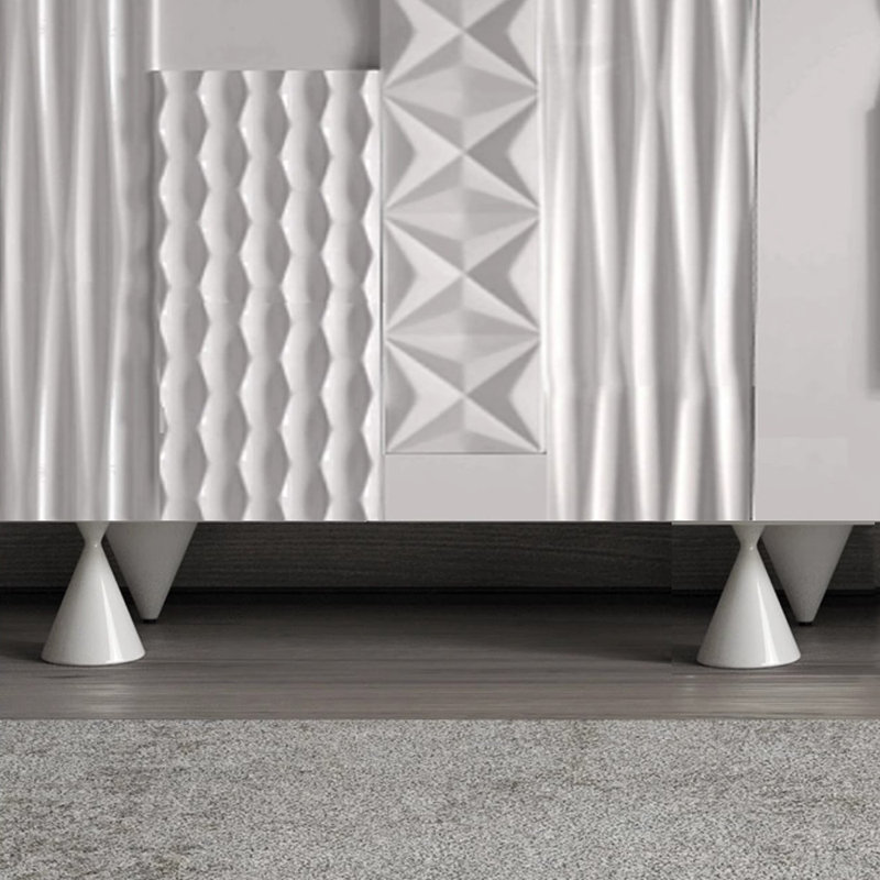 Casier de décoration simple et luxueux sculpté