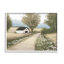 «Subtle Cottage Path» encadré sur bois par Michael Macron-97261349-97261345