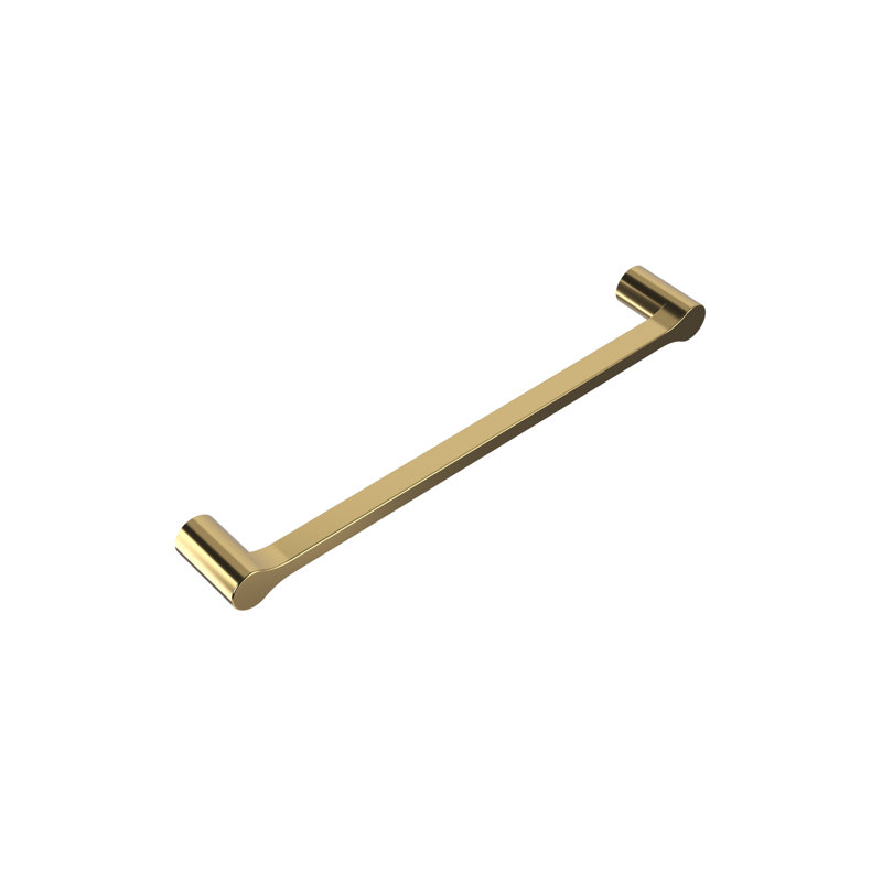 Elegant Cabinet Pull by Linnea, 8" CTC, Satin Brass