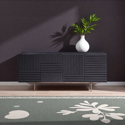Nordic-style modern and simple sideboard