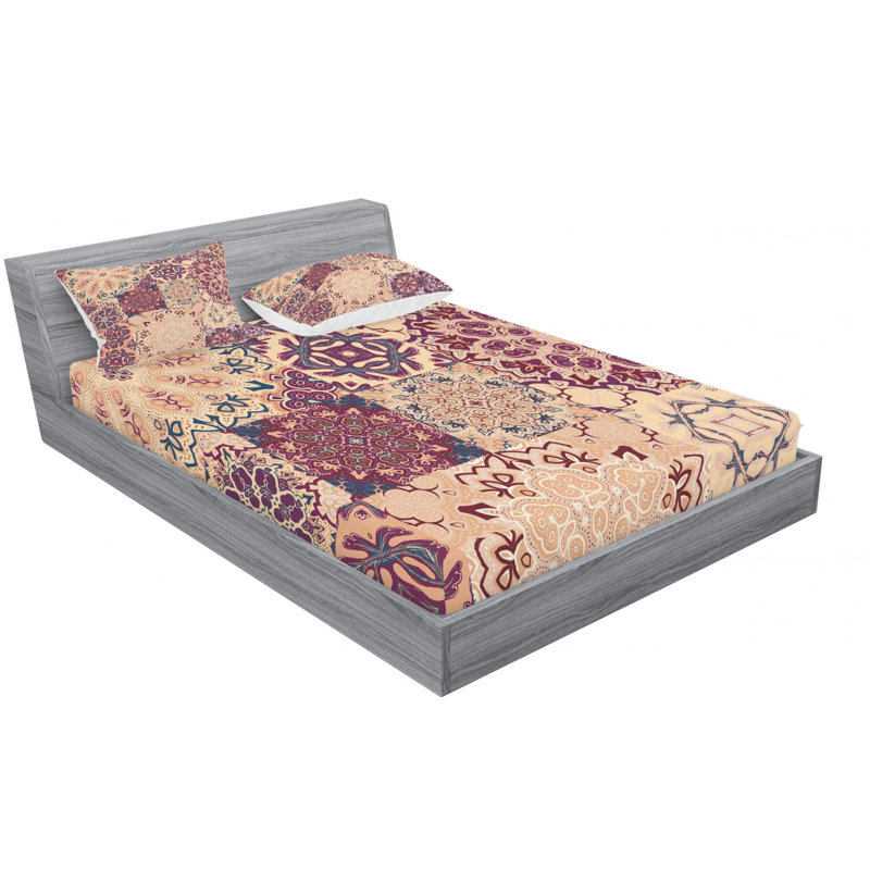 Microfiber Sheet Set, Full Sheet Set with Fitted Sheet