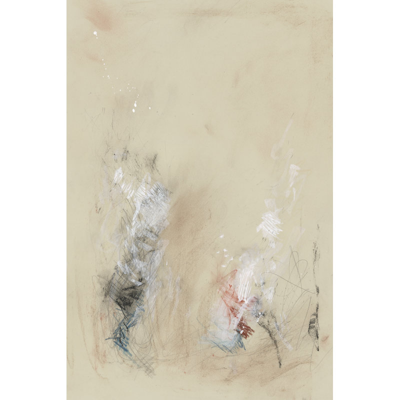 Transient Murmur I by Renée W. Stramel - Painting, 46cm H x 30cm W, Wrapped Canvas