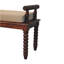 Banc de vestibule à coussinets Spindle