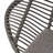 Elegant Outdoor Basket Chair For Relaxing - Grey, Iron And Plastic, 29.52 In. Height, 23.24 Width, 37.5 Depth, 11.48 Lb, Assembly Required Stylish Lounging