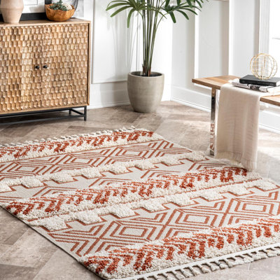 Tapis rouille Jo Southwestern