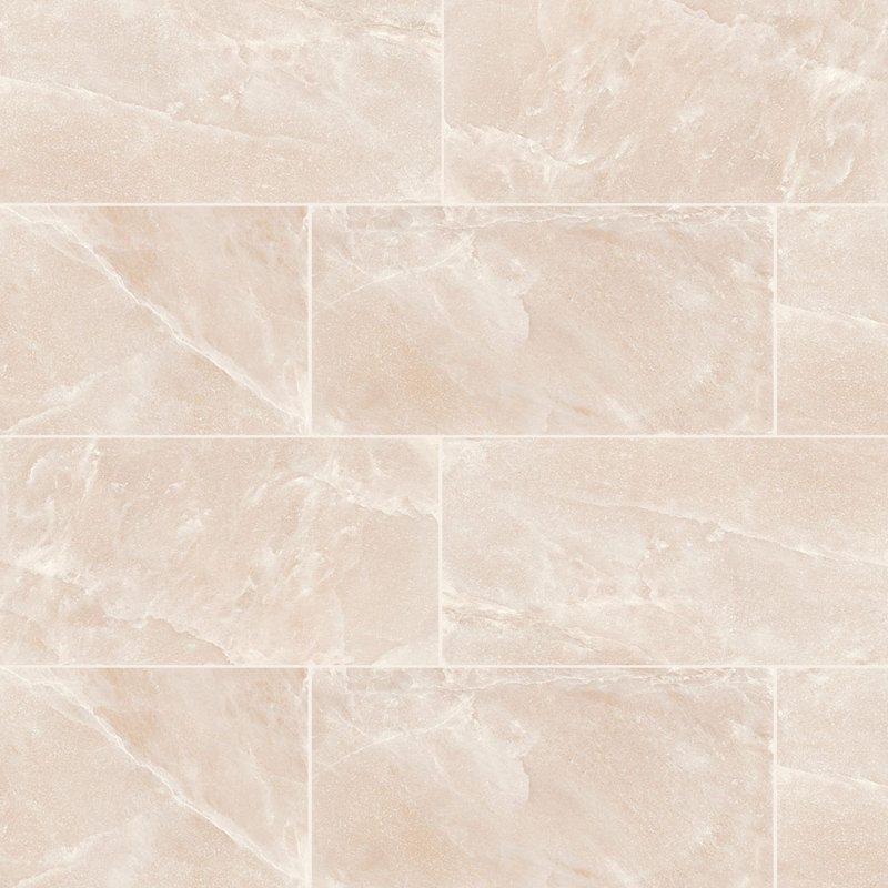 Pierre de l'Himalaya 12 x 24 - rose poli, Rose