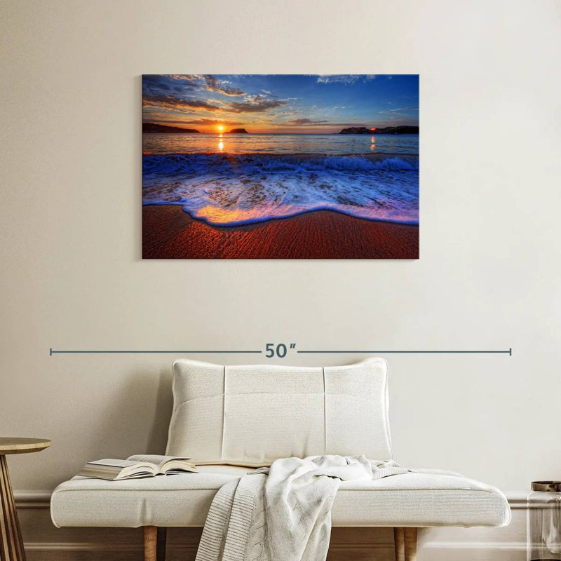 Gillard Sunset Waves, H 24 po x l 36 po