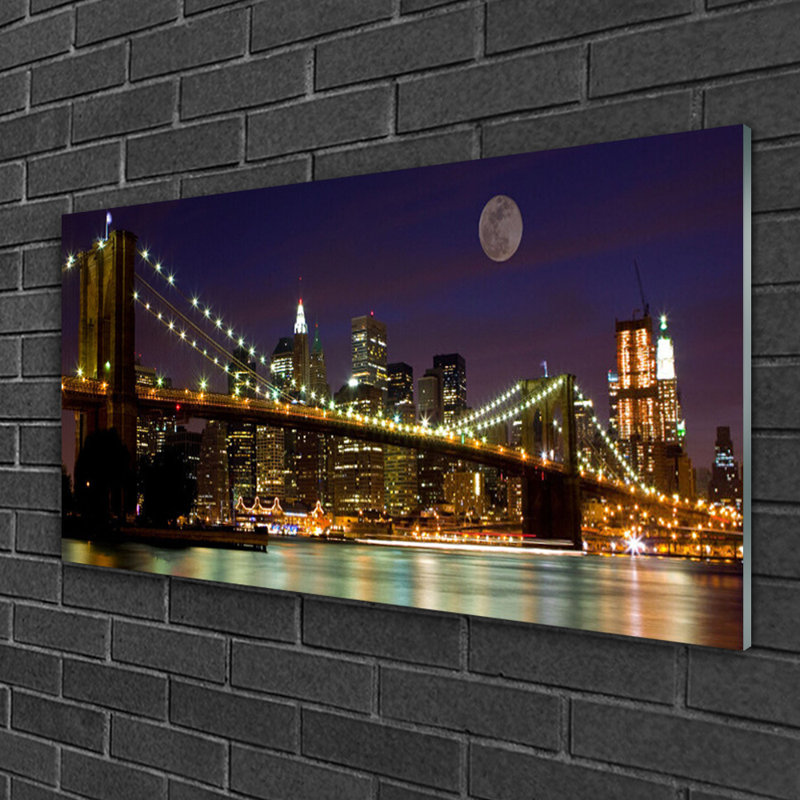 Bridge Architecture - Unframed Photograph on Glass