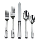 Art Deco 20 - Piece Stainless Steel Flatware Set - Service for 4