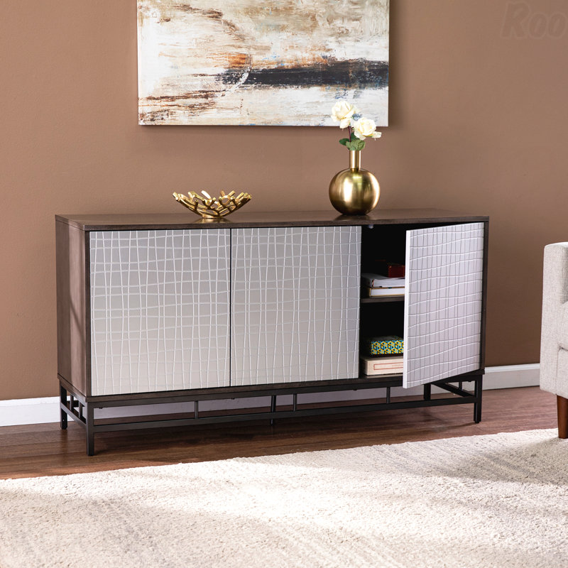 Armoire de rangement contemporaine pour rangement et décoration moderne
