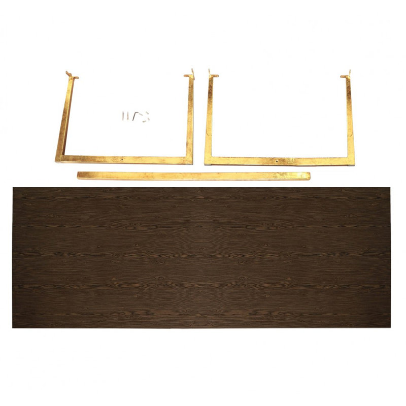 Caesar 40" Trestle Dining Table