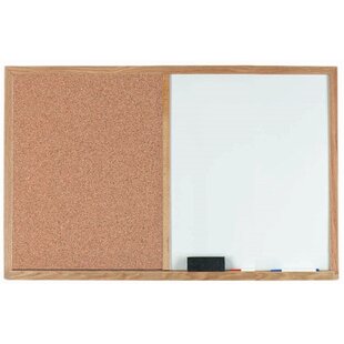 White Framed Utility Cork Board, 20x32