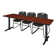 Neyland Cain T-Base Training Seminar Table & 3 Zeng Stack Chairs
