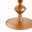 Petite table de bout ronde dorée