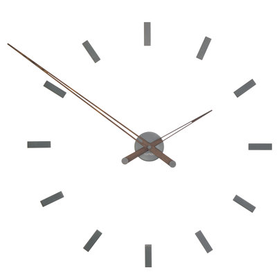 Horloge murale surdimensionnée 39,4 "tacon