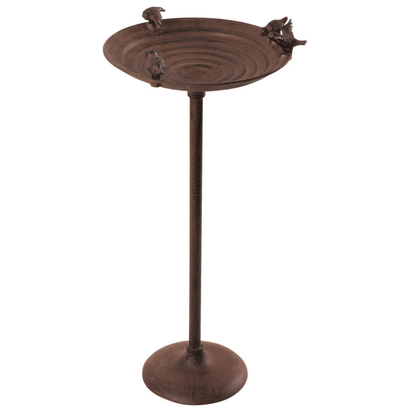 Ellaruth Iron Birdbath