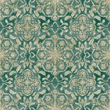 Elegance Collection Floral Stripe Shimmer Finish Wallpaper Roll