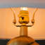 Lampe de table avec abat-jour tambour blanc