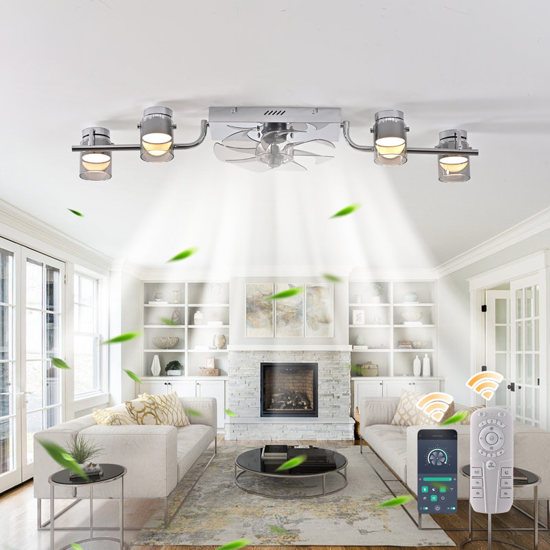 30cm Ceiling Fan with LED Lights
